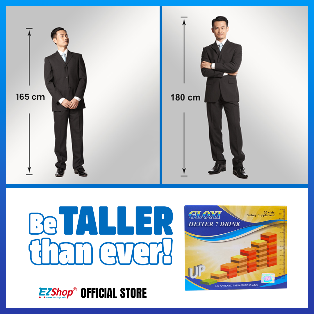 Gloxi Heiter 7 Drink BUNDLE OF 4! Free 4 Gloxi Cream