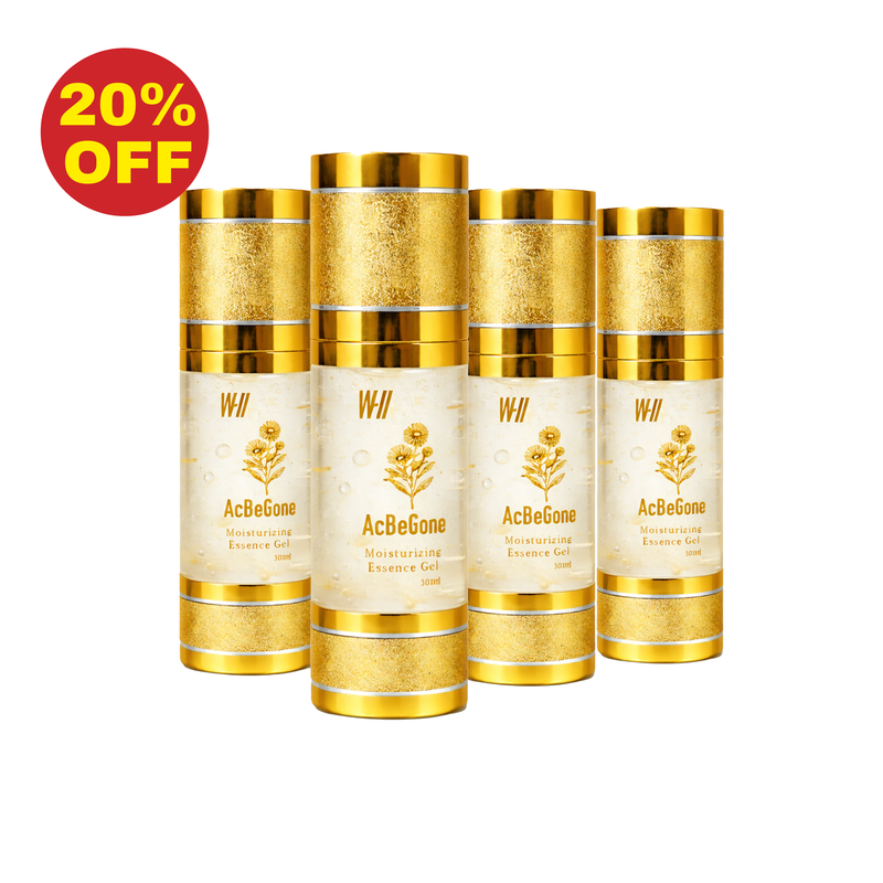 W-II Acbegone Moisturizing Essence Gel Bundle of 4