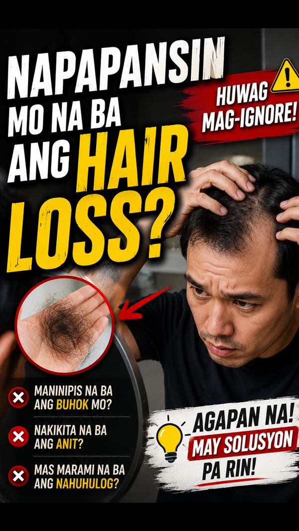 Napapansin Mo Na Ba Ang Hair Loss?