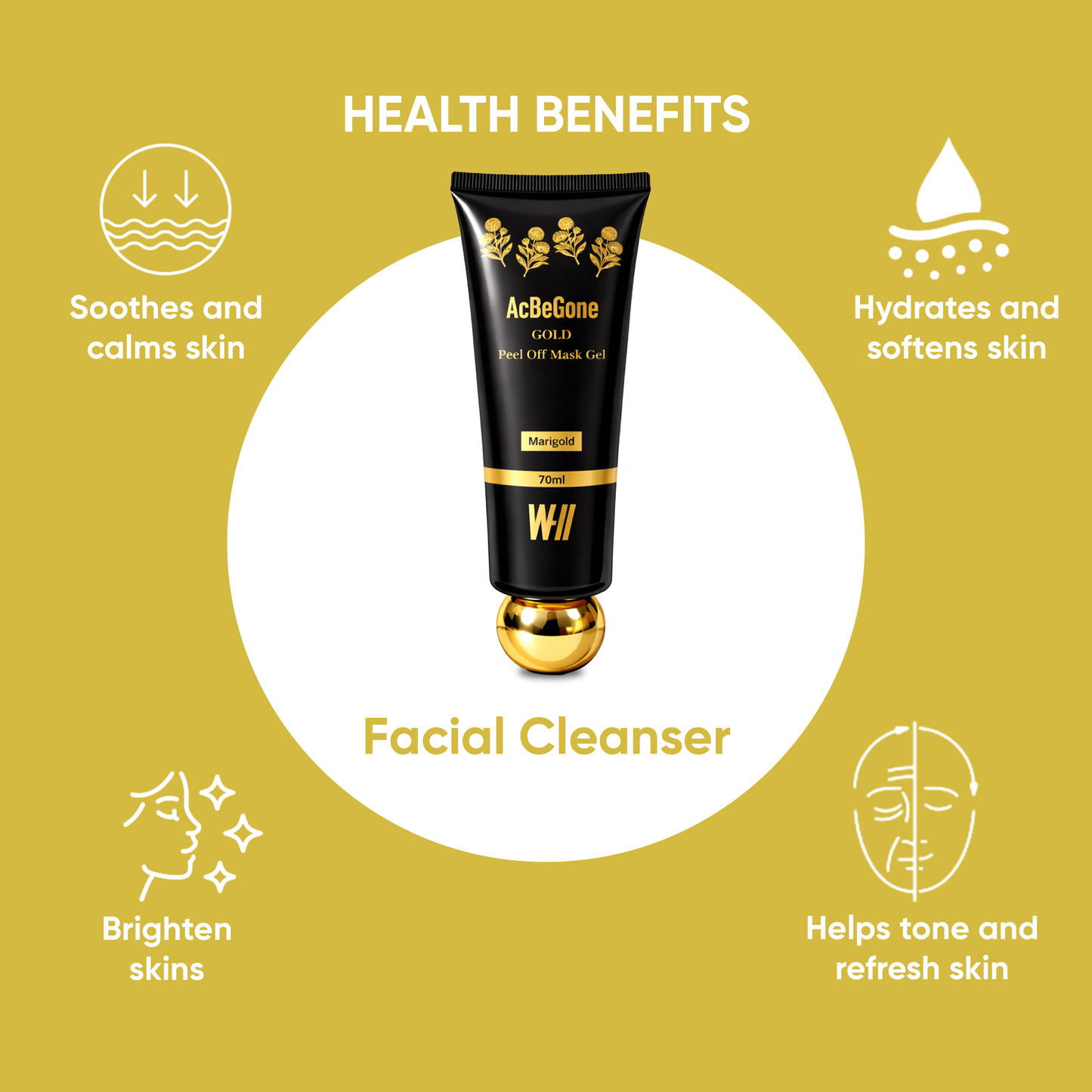 WII Acbegone Peel Off Mask Gel